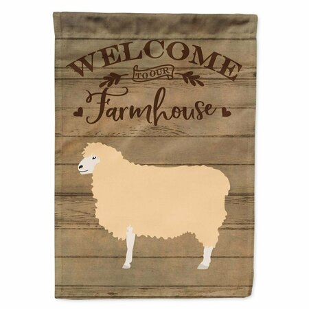 PATIOPLUS English Leicester Longwool Sheep Welcome Garden Flag - 11 x 0.01 x 15 in. PA3390256